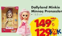 GOKİDY OYUNCAK DOLLYLAND MİNKİE MİNNOŞ PRENSESLER 16.5 CM indirimli fiyat GOKİDY OYUNCAK DOLLYLAND MİNKİE MİNNOŞ PRENSESLER 16.5 CM fiyat ve kampanya bilgisi